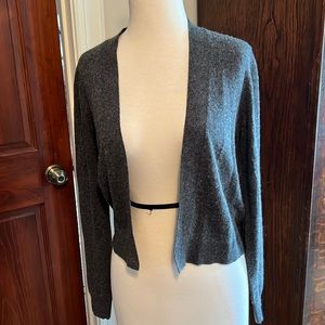 Open front Cashmere blend sweater